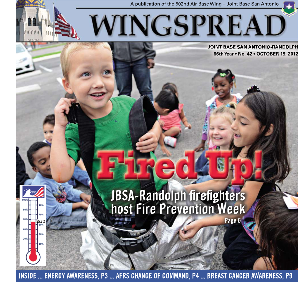 JBSA-Randolph Firefighters Host Fire Prevention Week