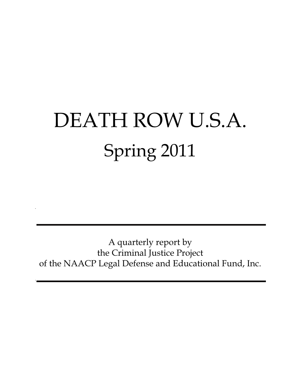 Death Row U.S.A