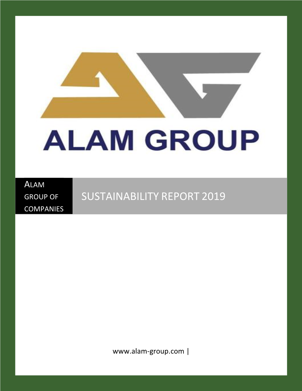 Alam Group of Sustainability Report 2019