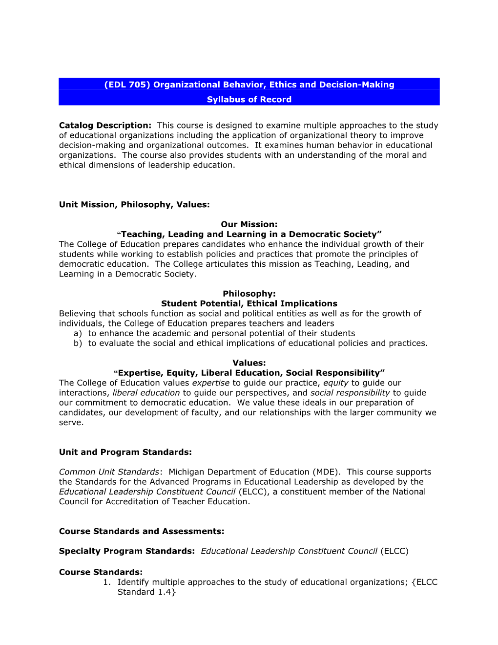 EDL 742 Syllabus of Record: School Board Relations s1