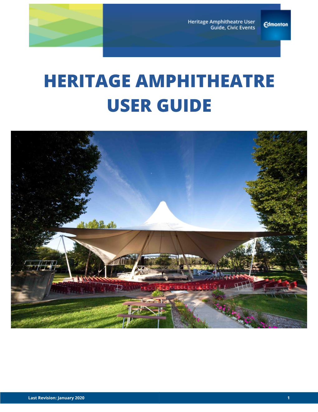 Download Heritage Amphitheatre User Guide