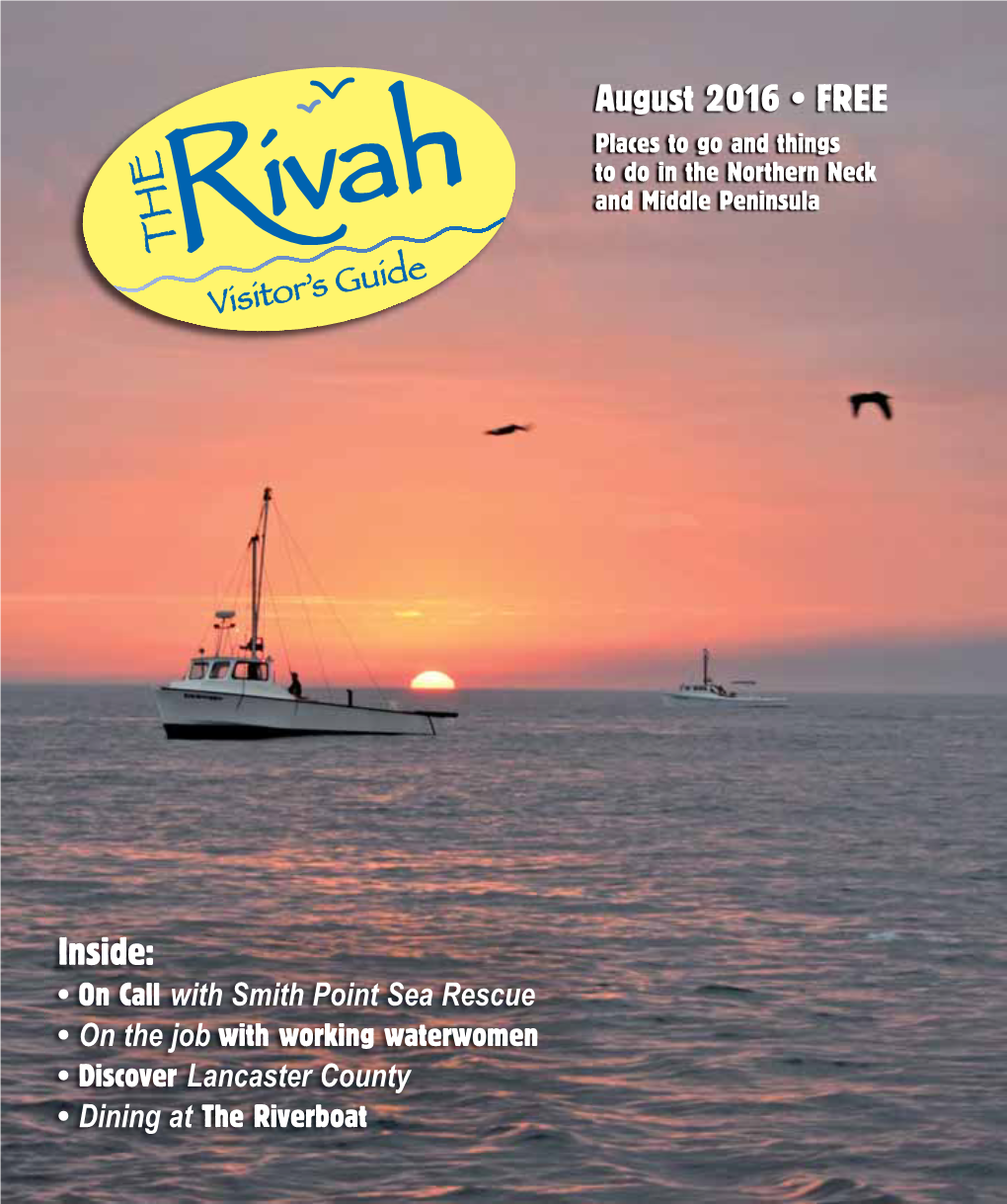 August 2016 Rivah Visitor's Guide