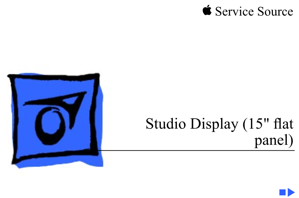 Studio Display (15" ﬂat Panel) 