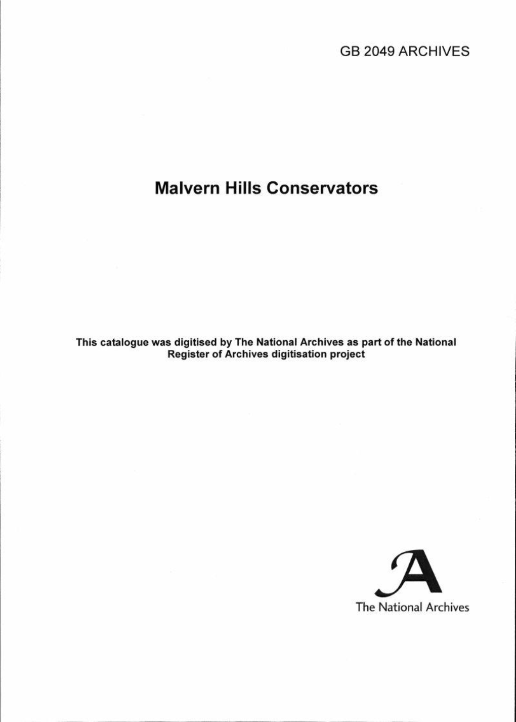 Malvern Hills Conservators