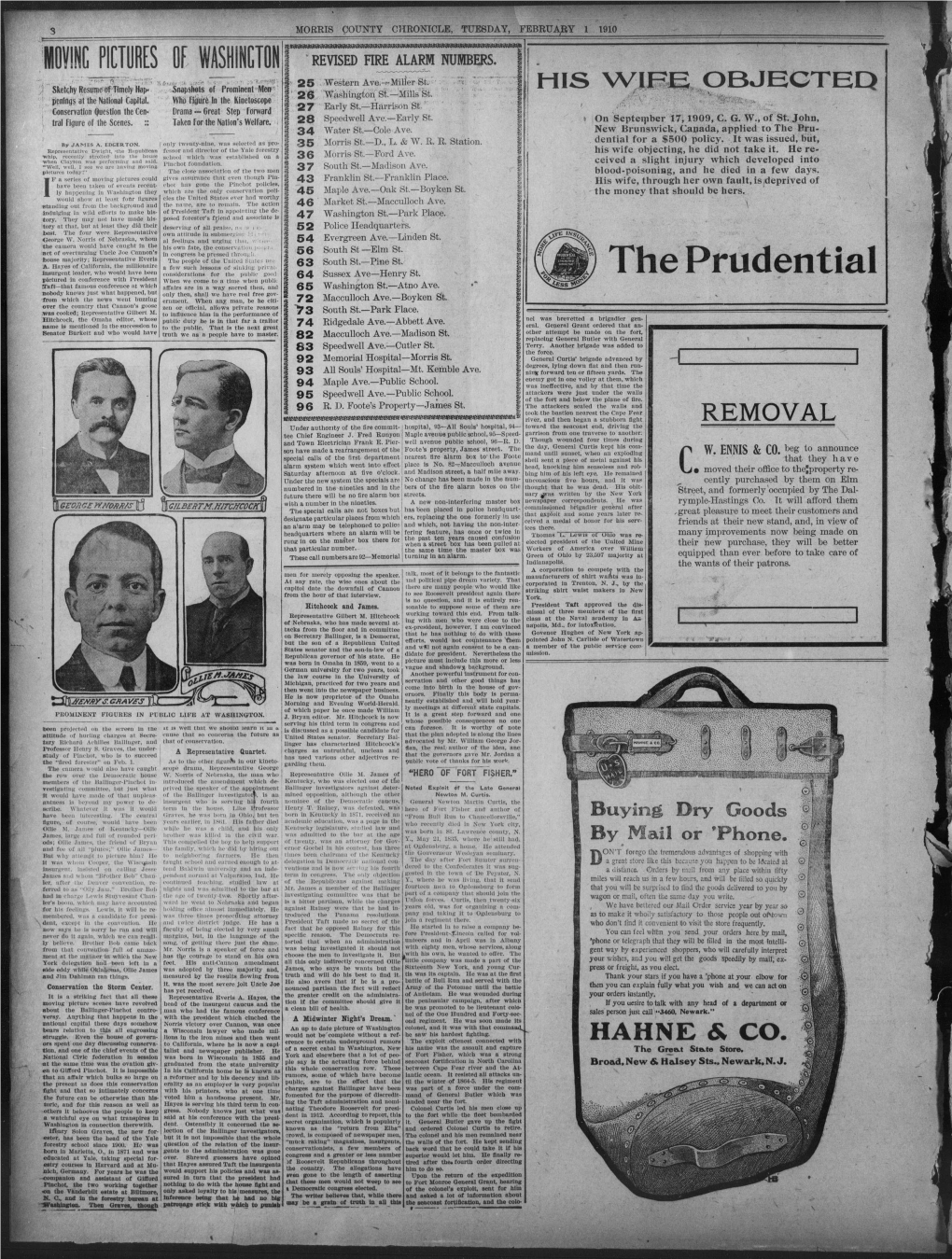 The Prudential with President Ave—Henry Pictured in Conference When We Come to a Time When .Public Famous Conference at Which Ave