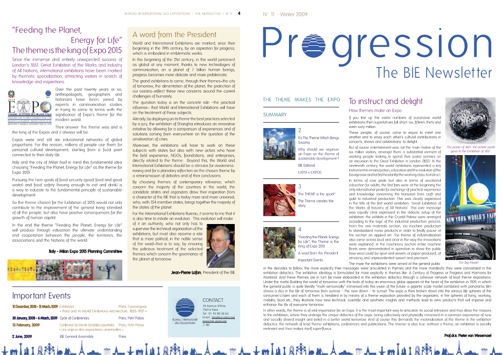 The BIE Newsletter Knowledge and Inspirations