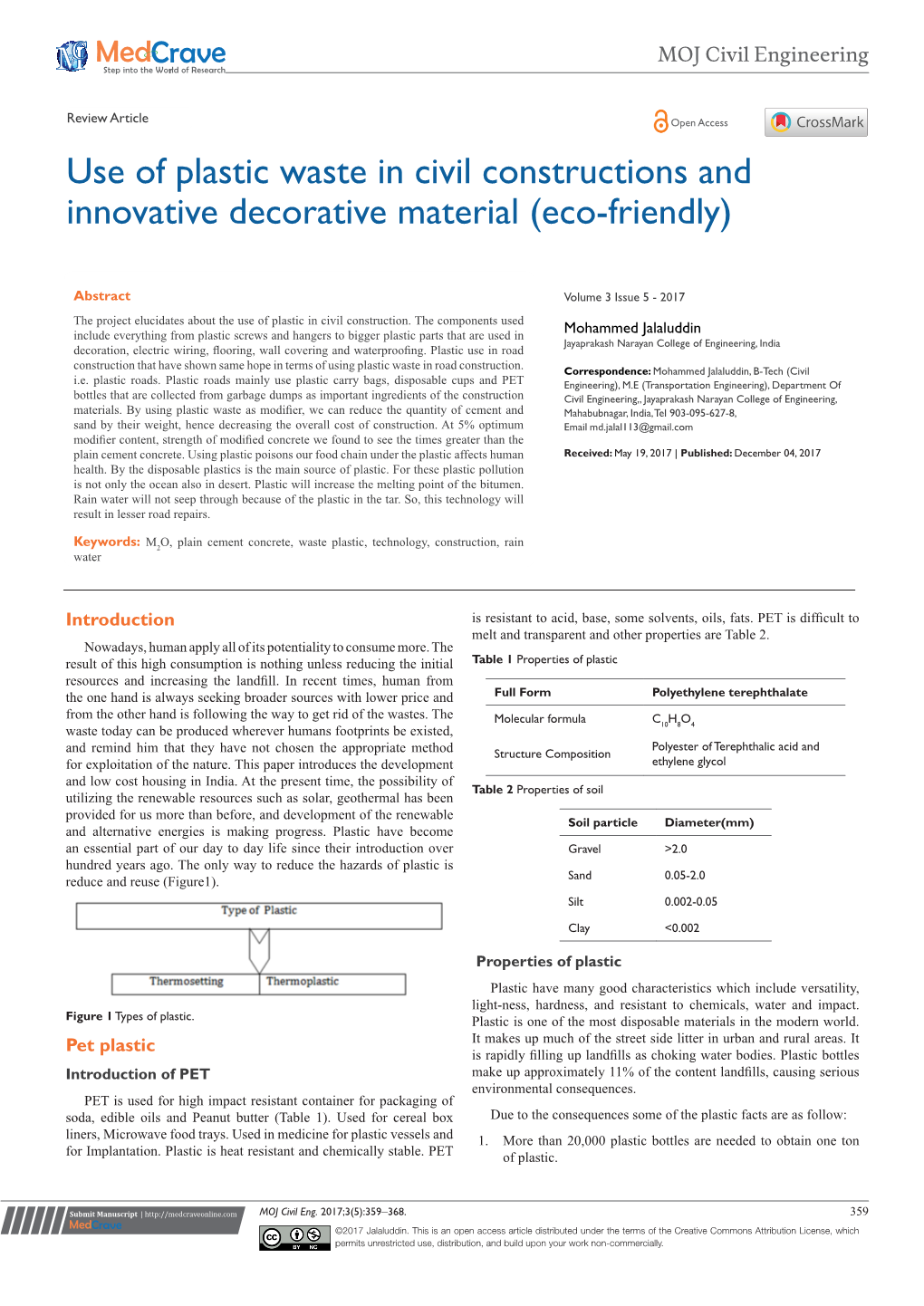 Use of Plastic Waste in Civil Constructions and Innovative Decorative Material (Eco-Friendly)