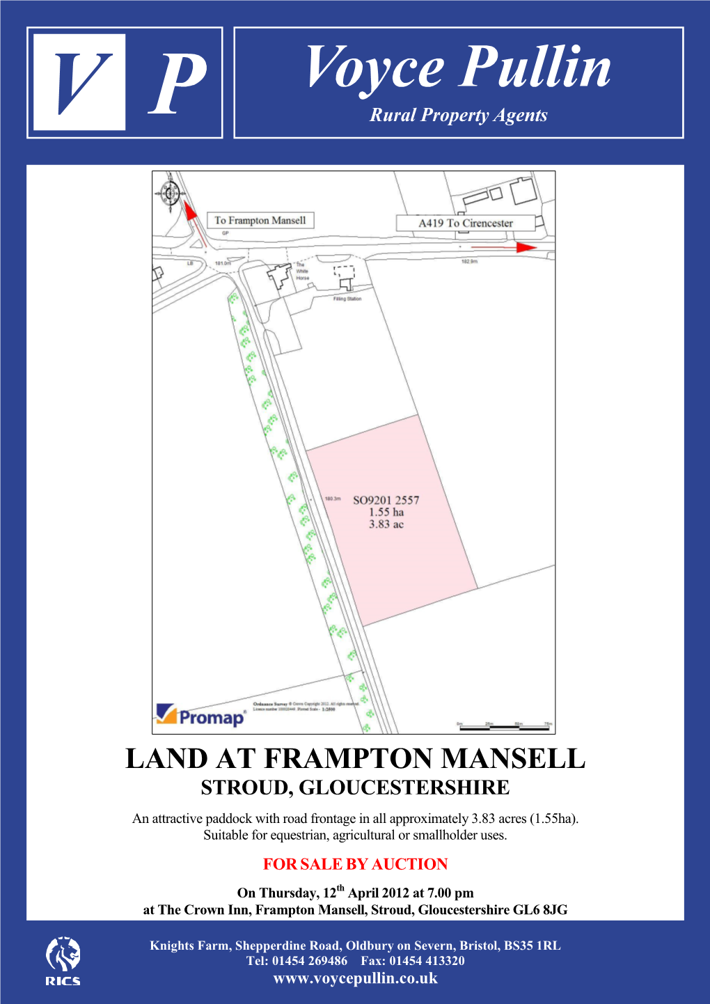 Land at Frampton Mansell Stroud, Gloucestershire
