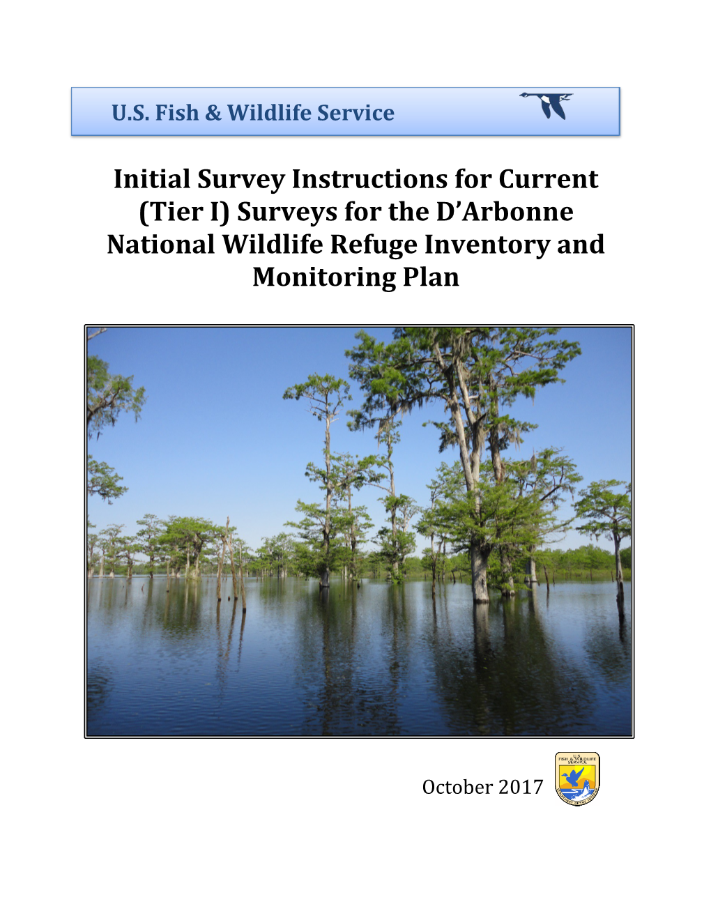 Surveys for the D'arbonne National Wildlife Refuge Inventory