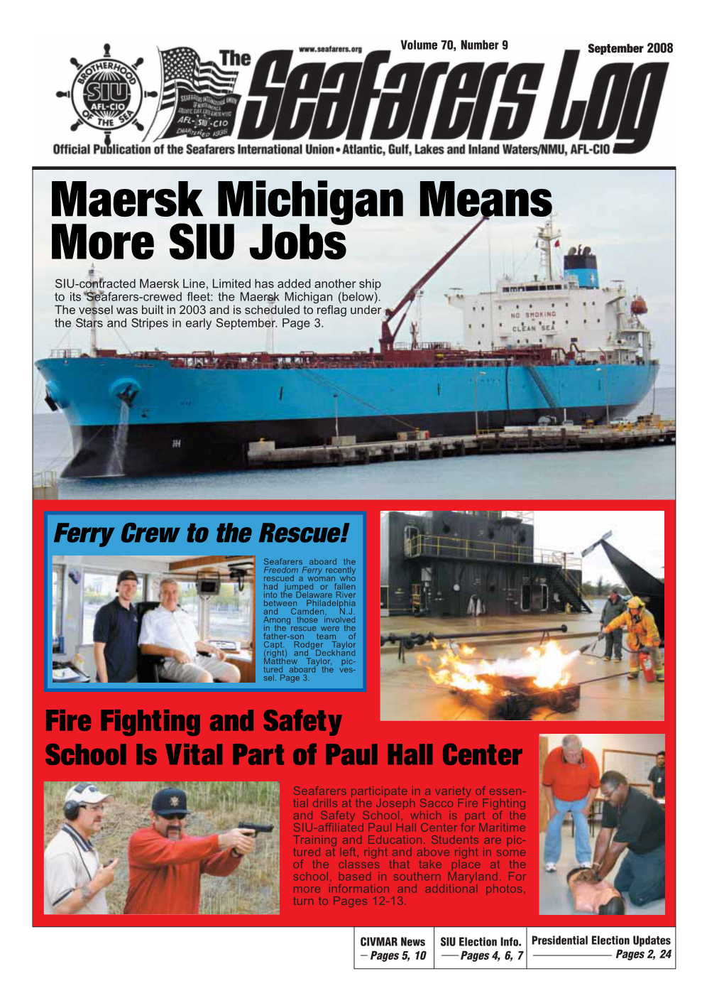 Maersk Michigan Means More SIU Jobs