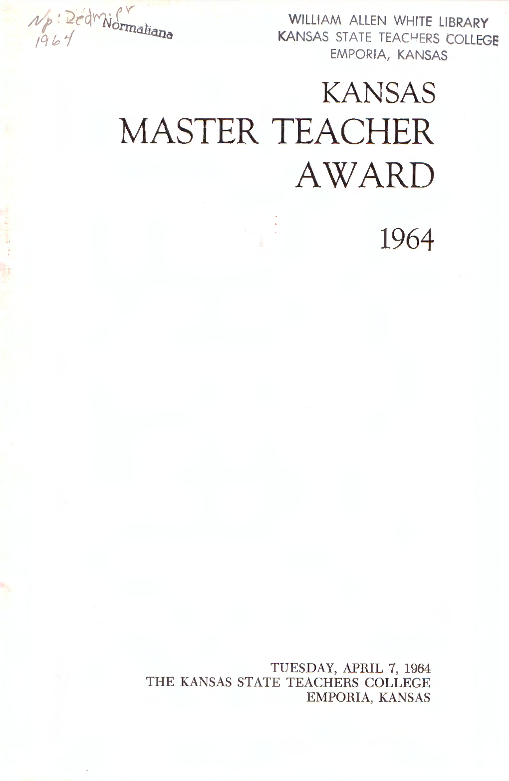 1964 KMT Program.Pdf