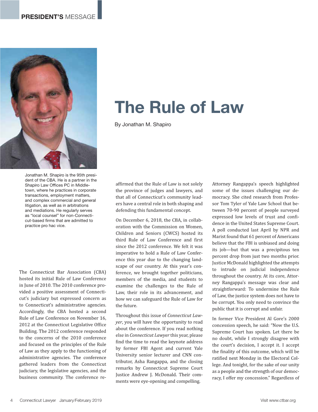 The Rule of Law by Jonathan M