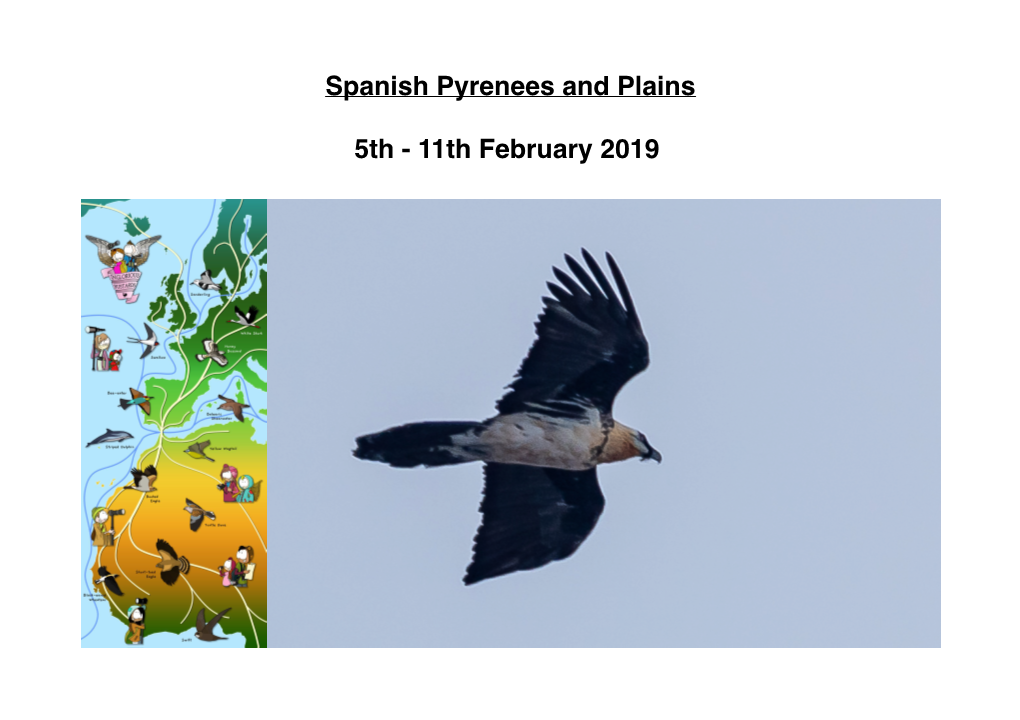 Spanish Pyrenees and Plains 2019