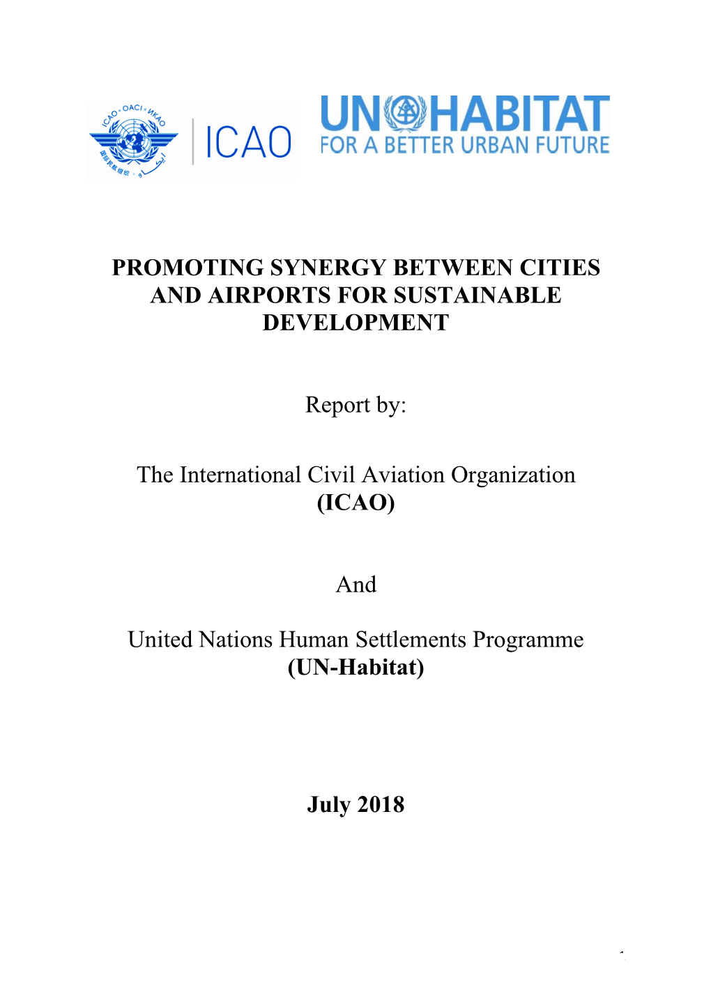 Promoting Synergy Between Cities and Airports for Sustainable Development