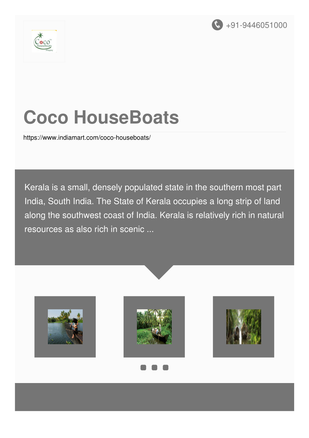 Coco Houseboats