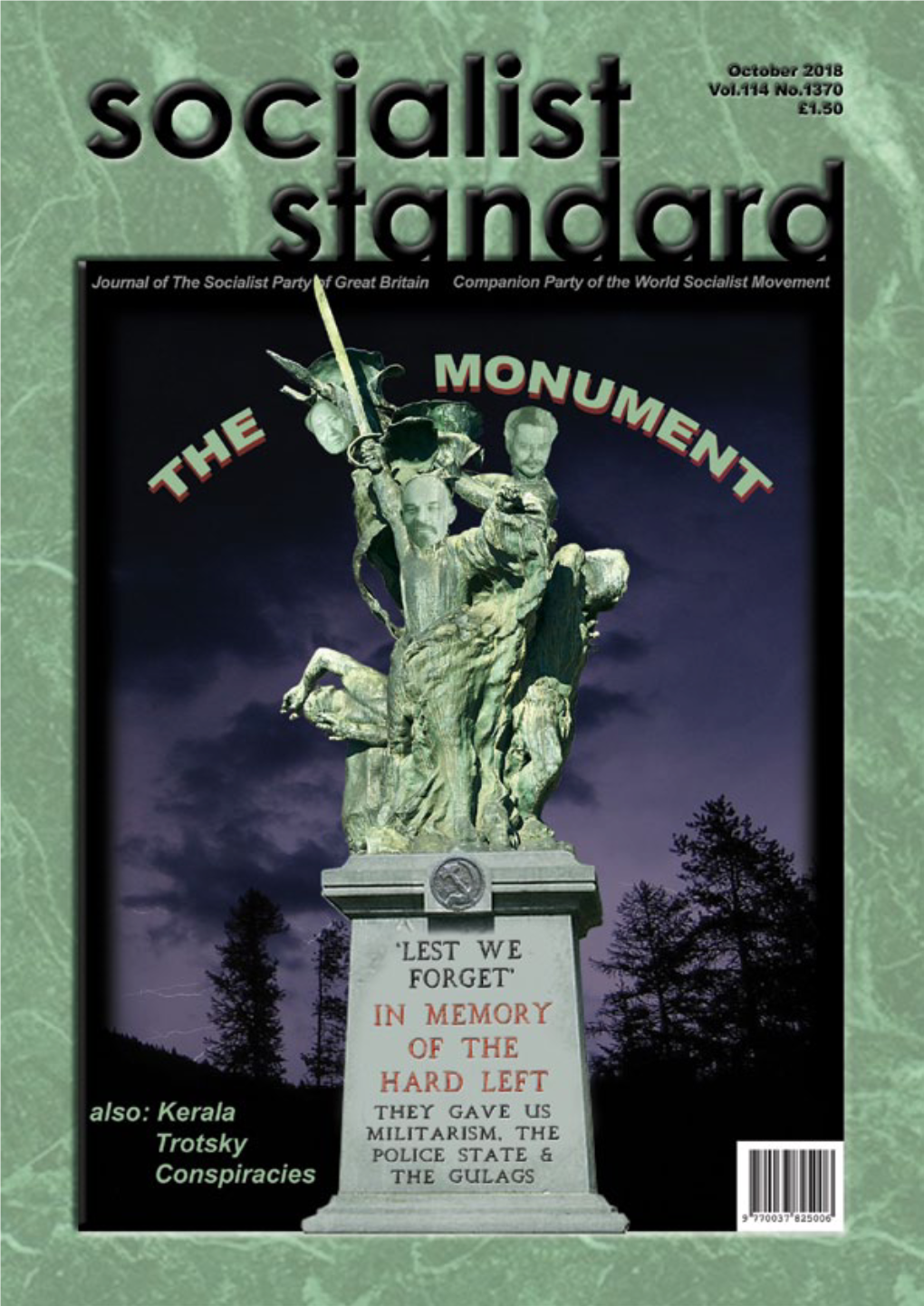 1 Socialist Standard October 2018