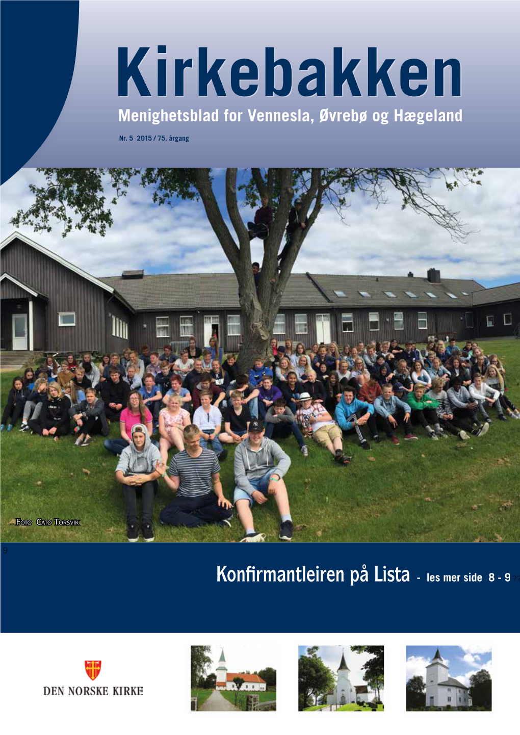 Menighetsblad for Vennesla, Øvrebø Og Hægeland