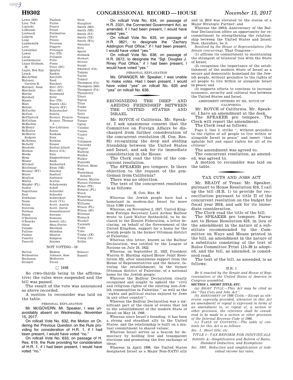 Congressional Record—House H9302