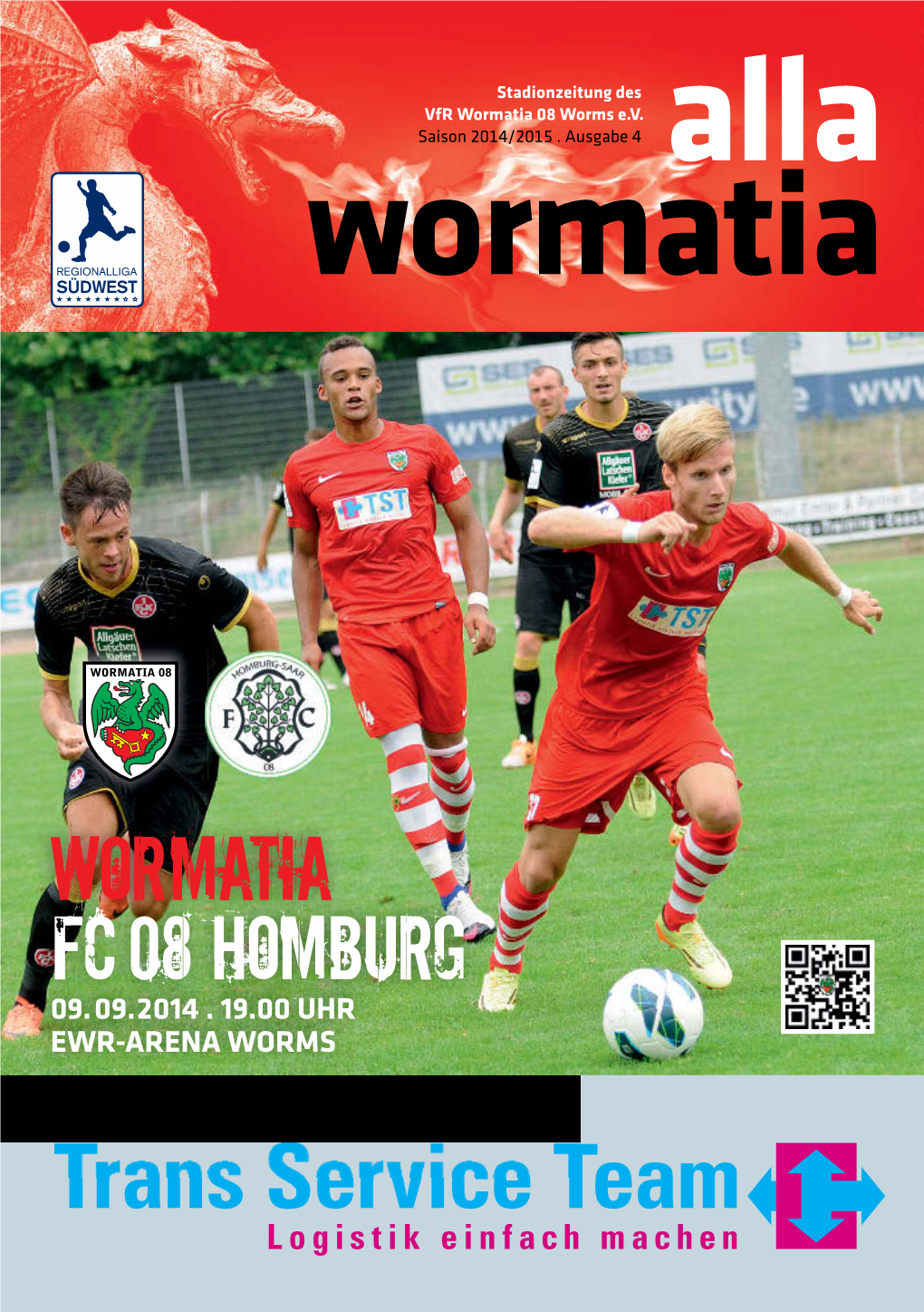 Wormatia Fc 08 Homburg 09.09.2014