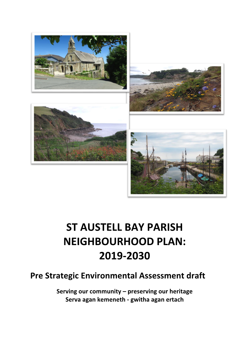 St Austell Bay Parish Neighbourhood Plan: 2019-2030
