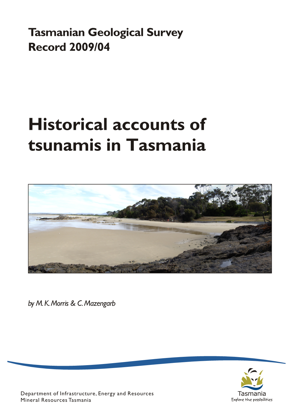 Historical Accounts of Tsunamis in Tasmania