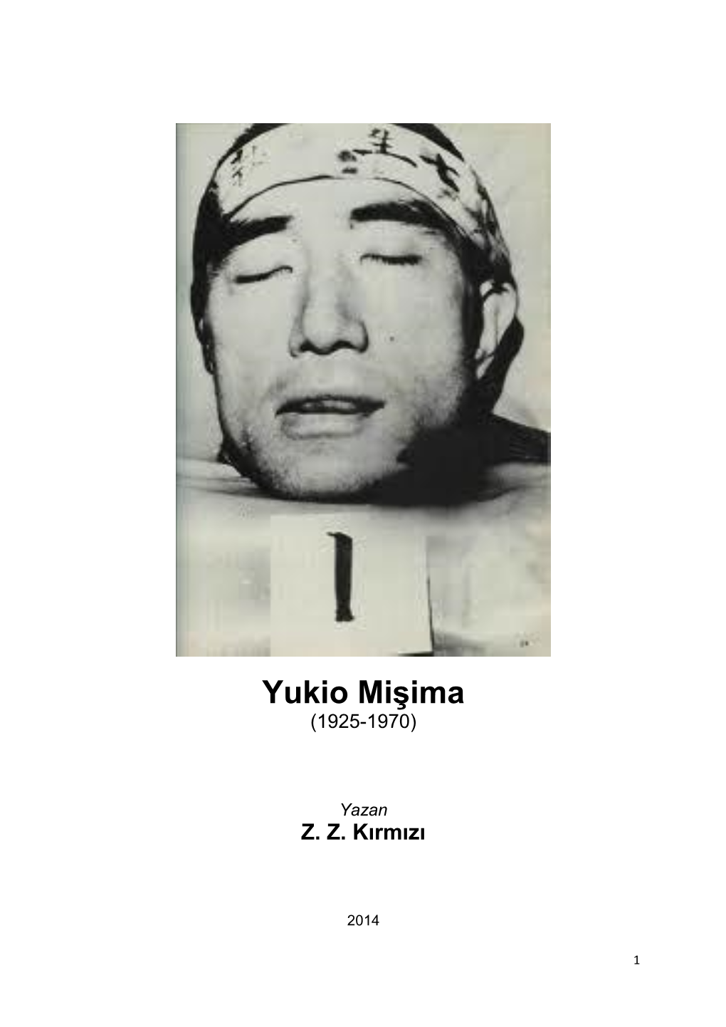 Yukio Mişima (1925-1970)