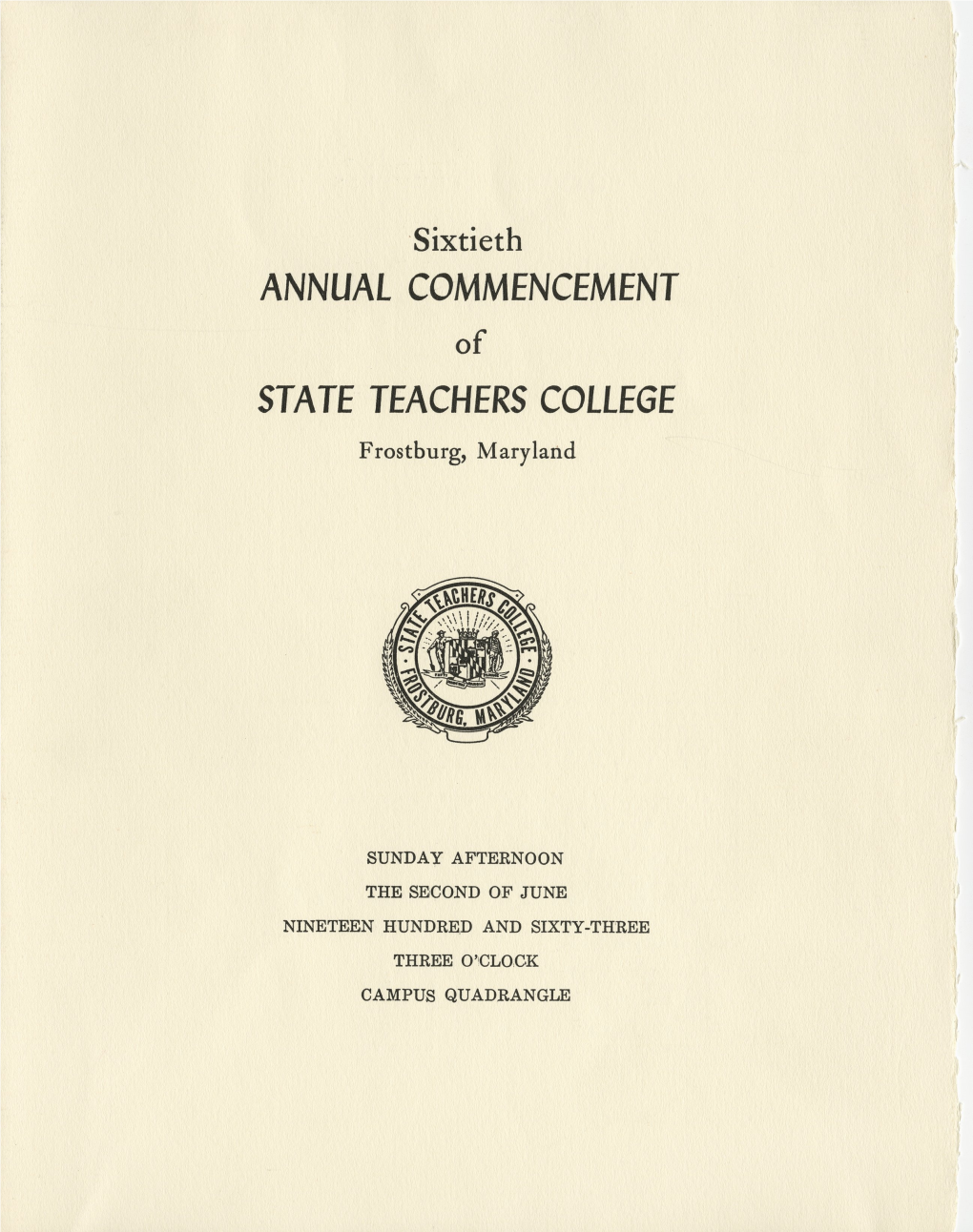 Commencement Program (6.193Mb)