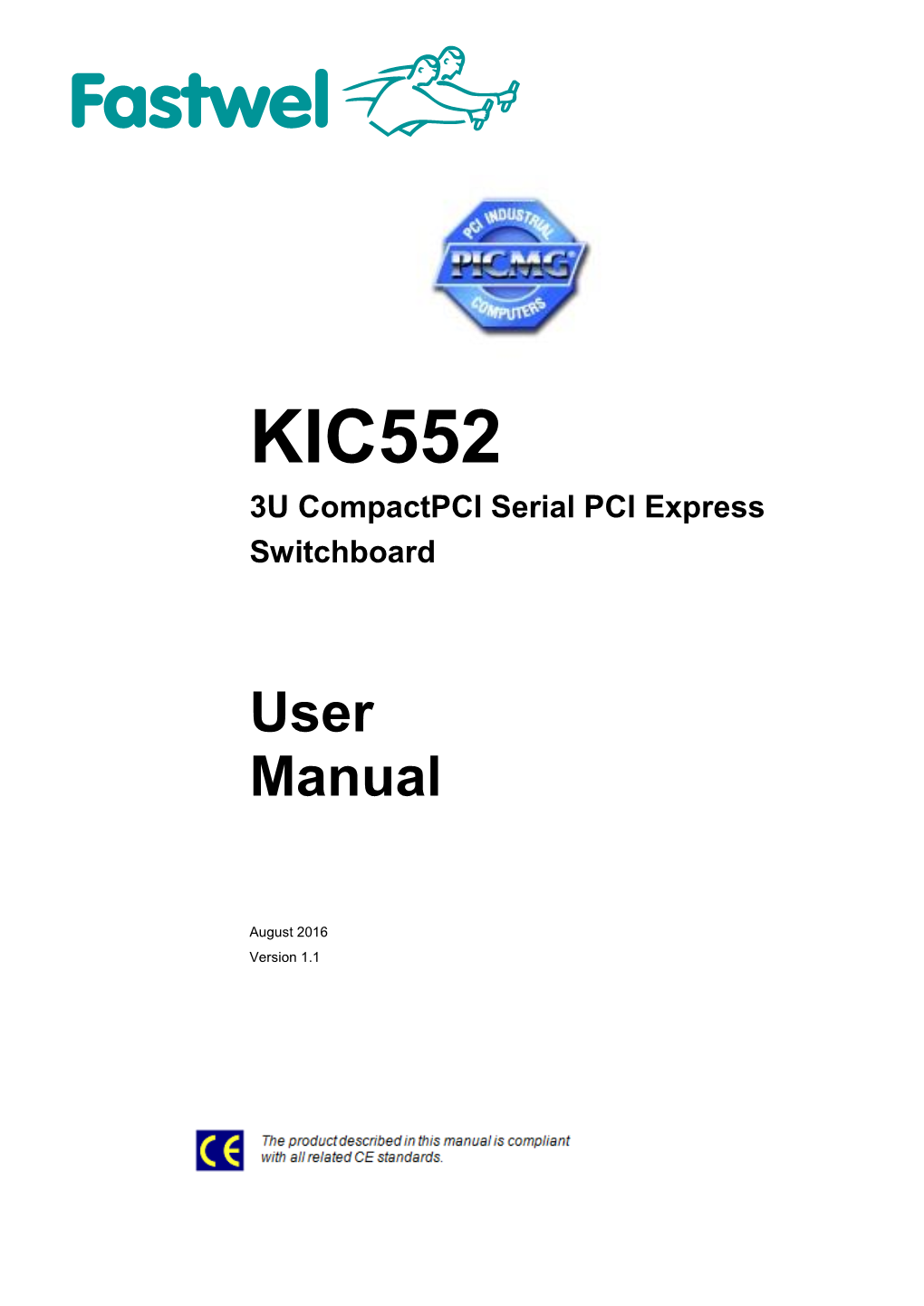 KIC552 3U Compactpci Serial PCI Express Switchboard