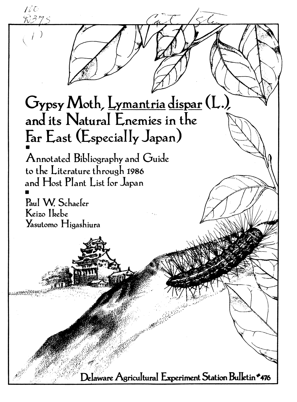 Gypsy Ivloth, Lvmantria Gispar CL.&gt;T Ana Its Natural Enemies In