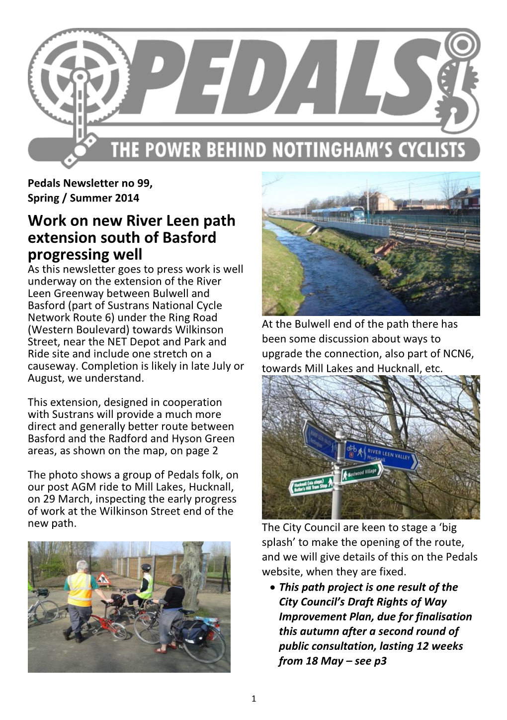 Pedals-Founded Great Notts Bike Ride Reaches 30