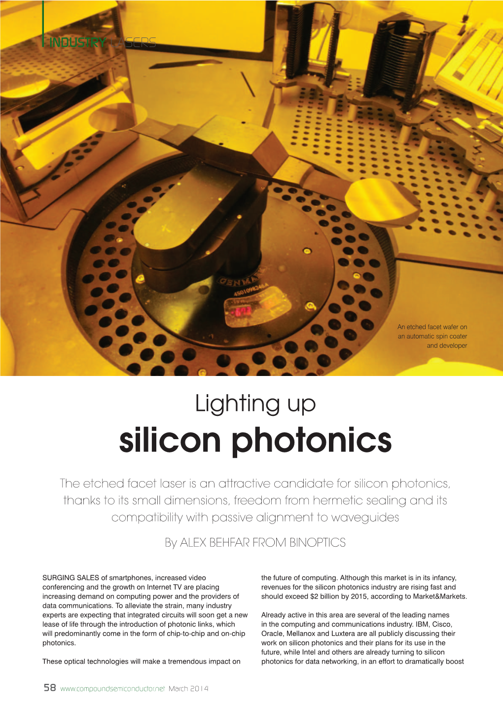 Silicon Photonics