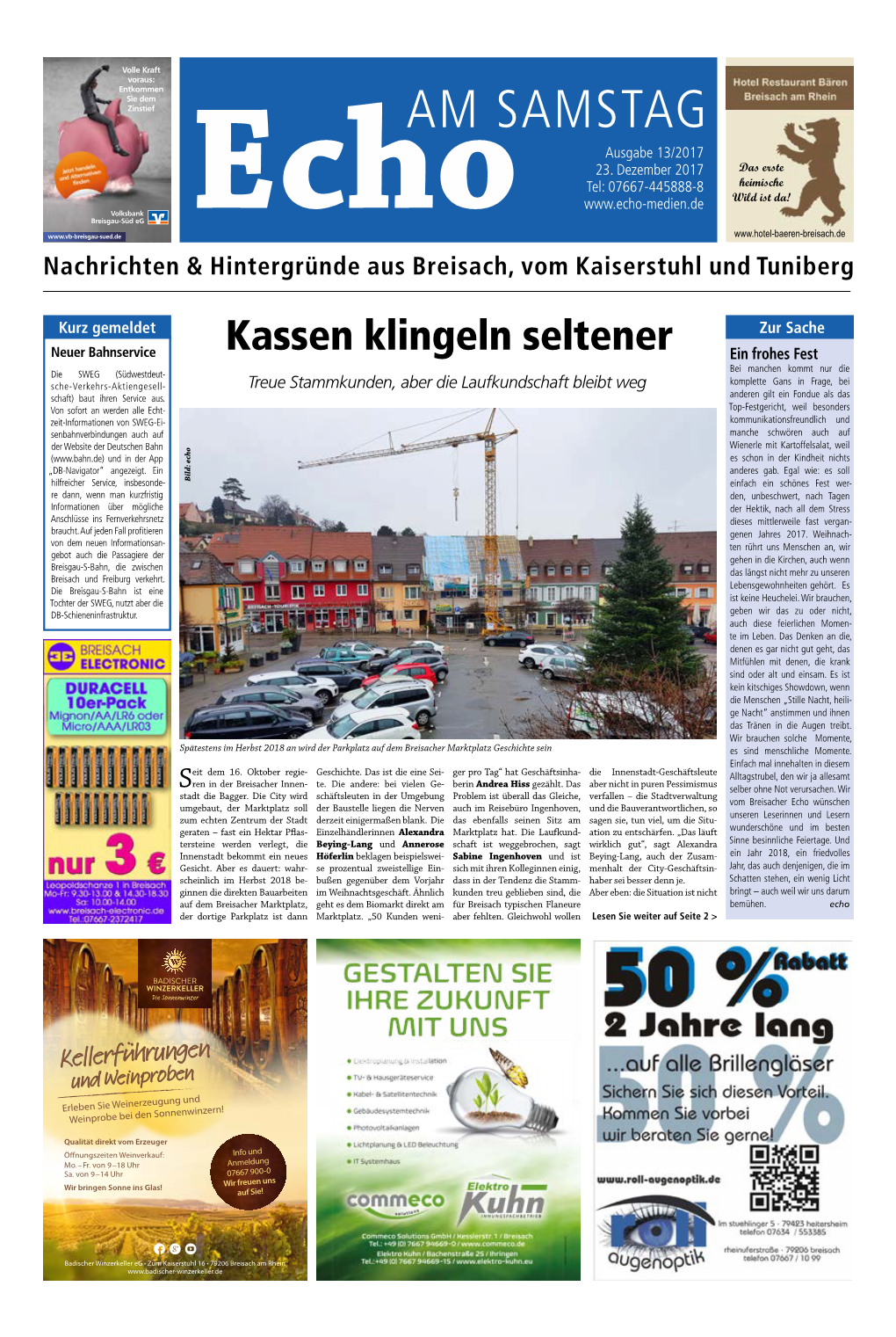 AM SAMSTAG Ausgabe 13/2017 23