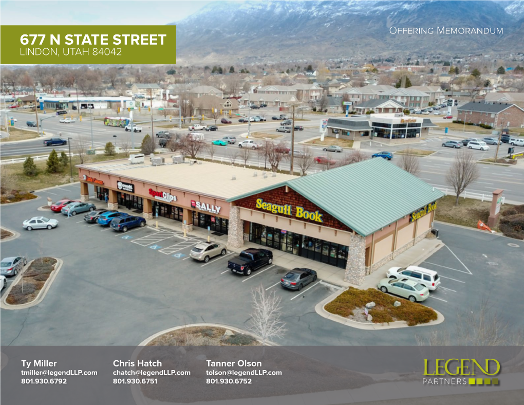 677 N State Street Lindon, Utah 84042