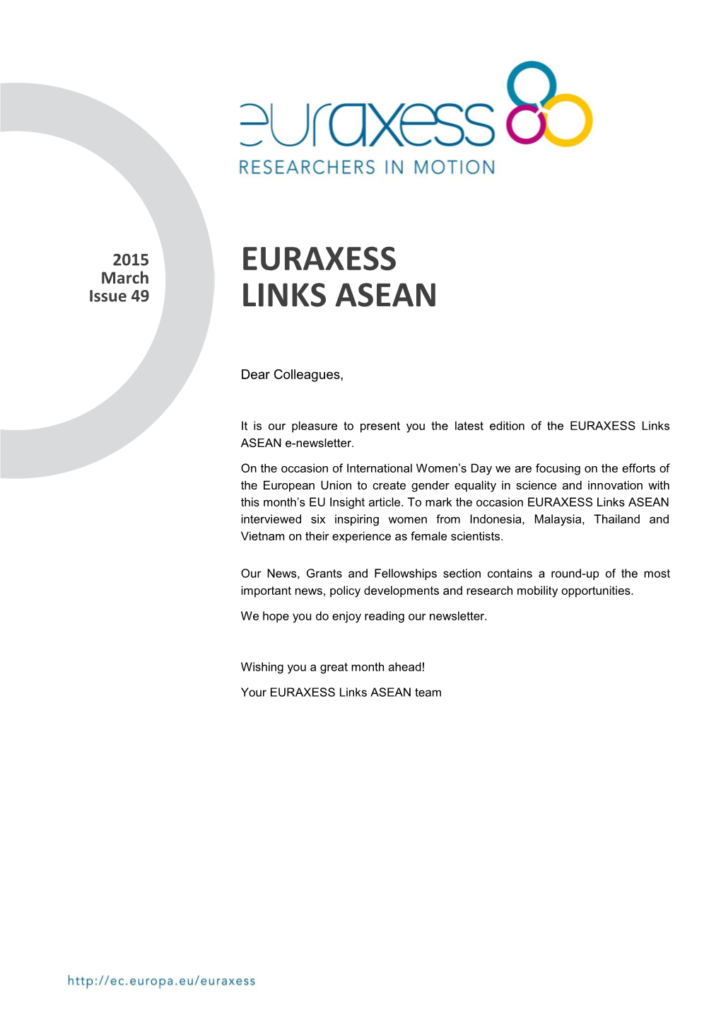 Asean Links Newsletter