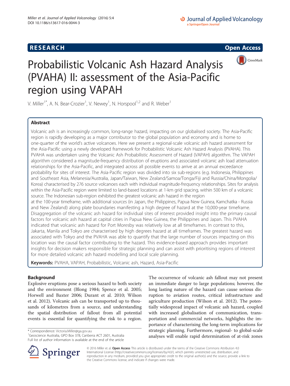 Probabilistic Volcanic Ash Hazard Analysis (PVAHA) II: Assessment of the Asia-Pacific Region Using VAPAH V