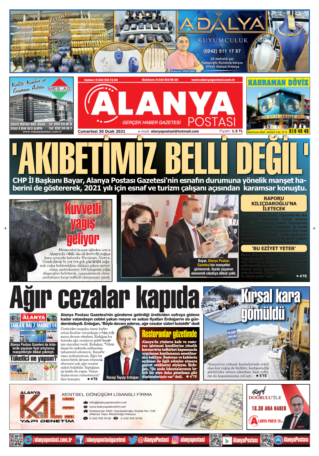 Alanya Postası 12 Renklimizanpaj 1