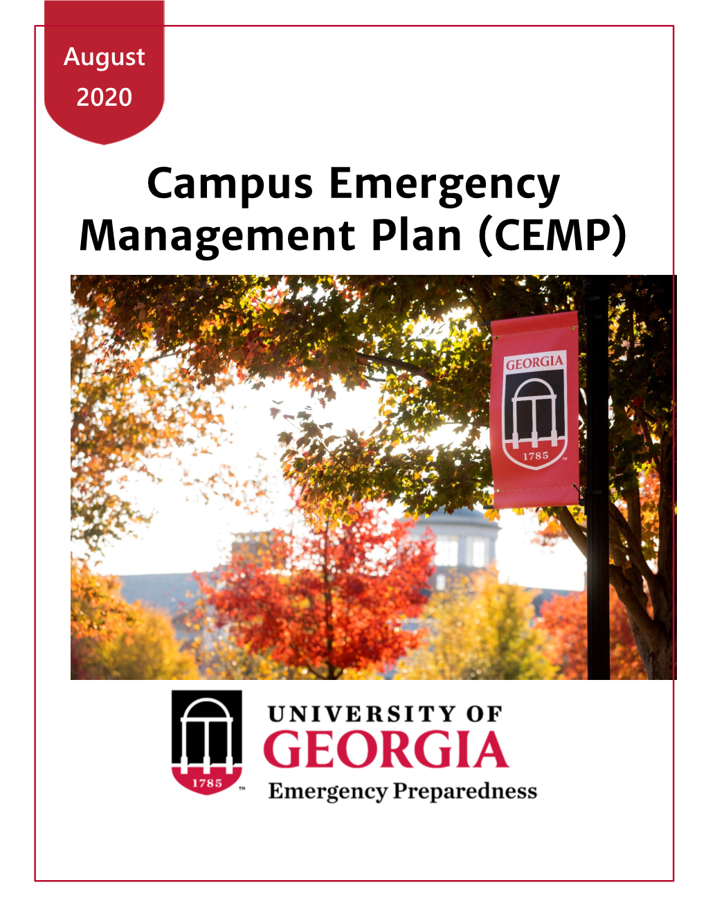 Campus Emergency Management Plan (CEMP)