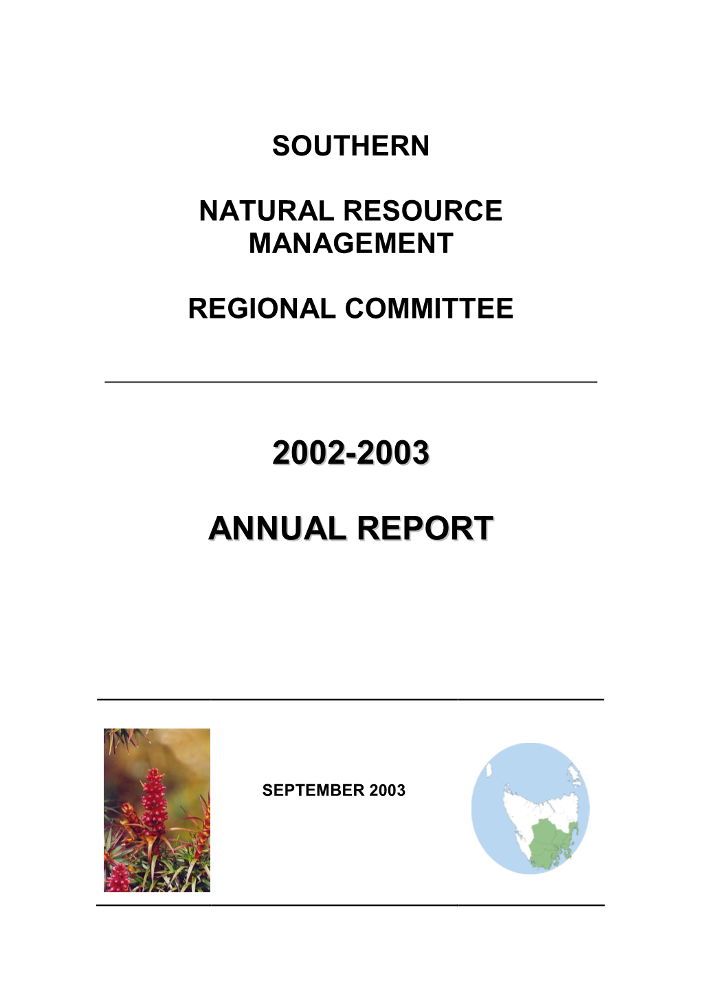 2002-03 Annual Report