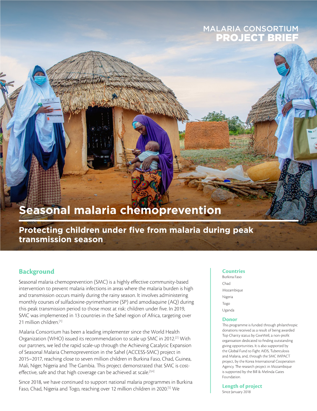 Seasonal Malaria Chemoprevention