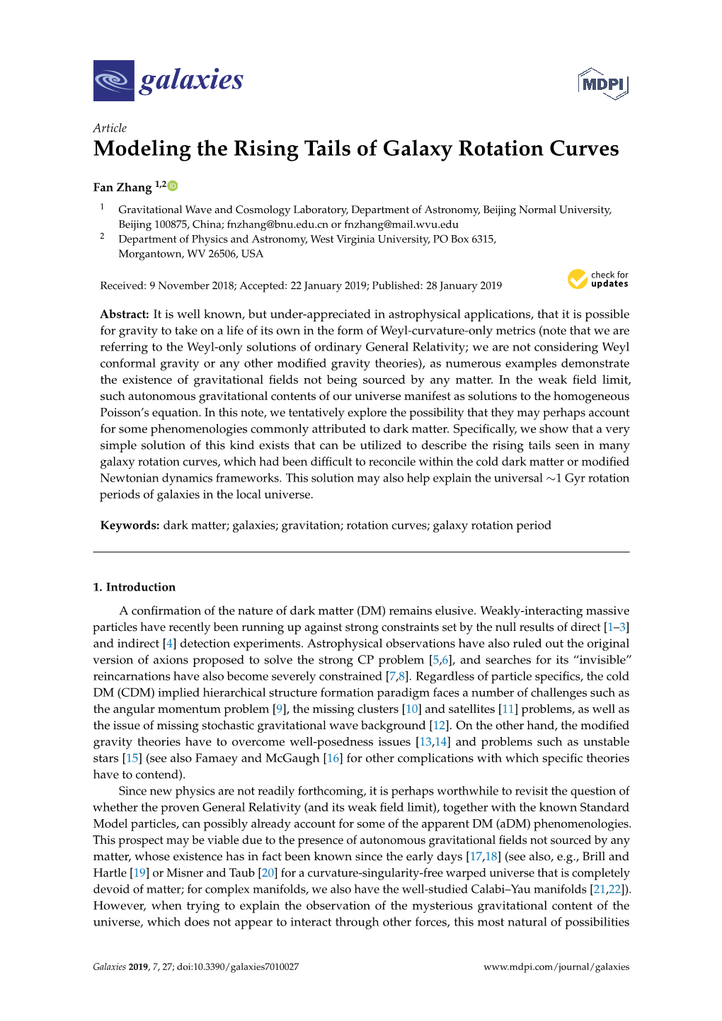 Modeling the Rising Tails of Galaxy Rotation Curves