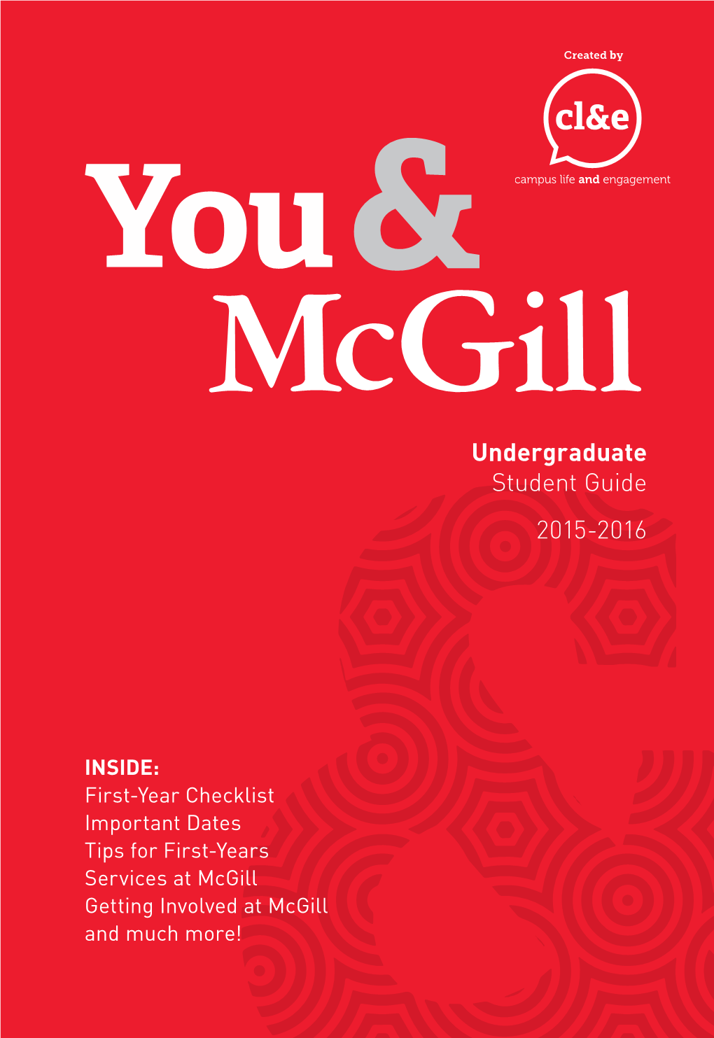 Undergraduate Student Guide 2015-2016