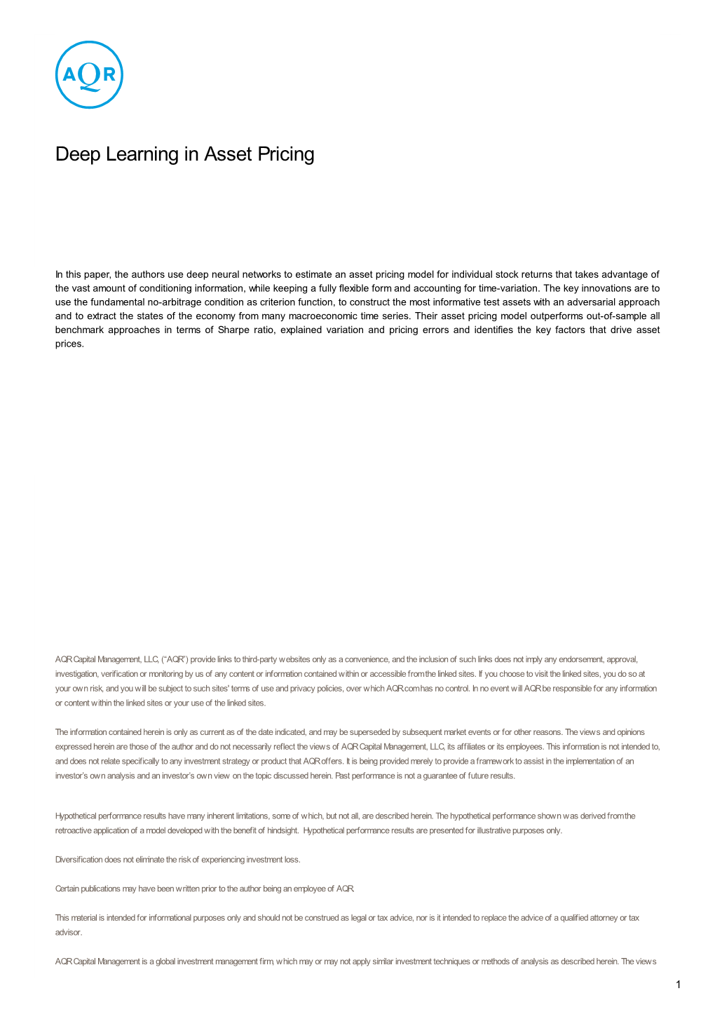 Deep Learning in Asset Pricing