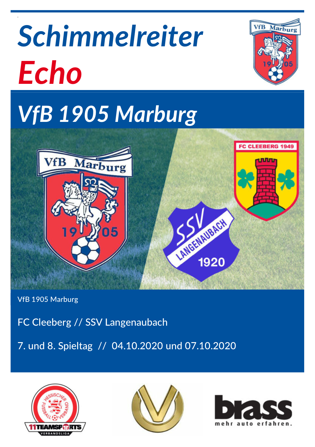 Schimmelreiter Echo Vfb 1905 Marburg