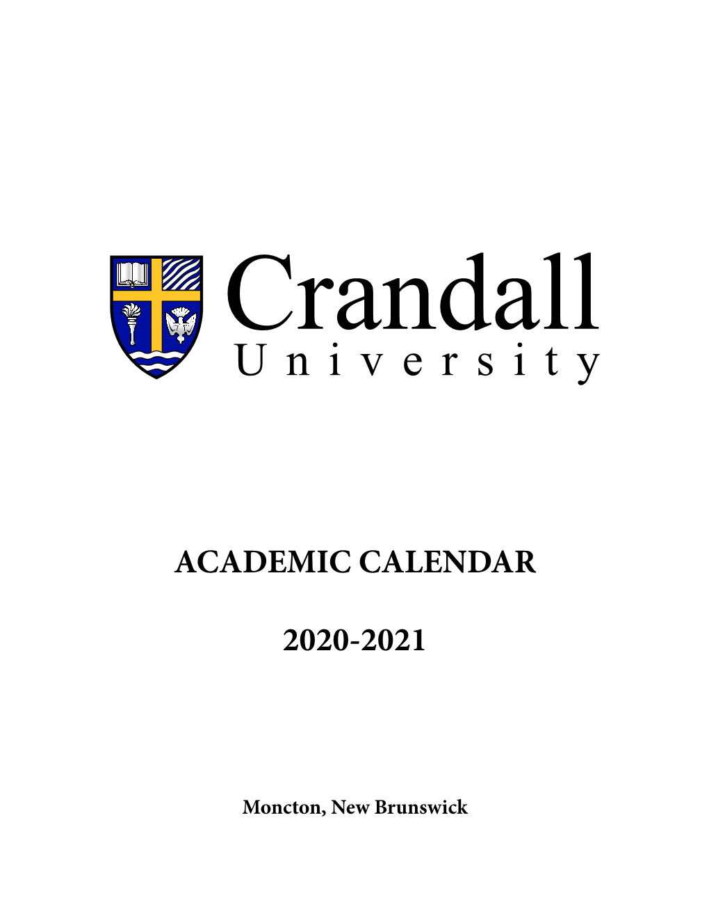 Academic Calendar 2020-2021