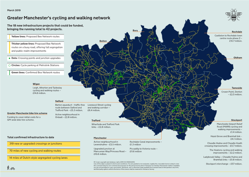 Bee Network Routes Castleton to Rochdale Town Centre Route Phase 2 – Bolton £10.7 Million