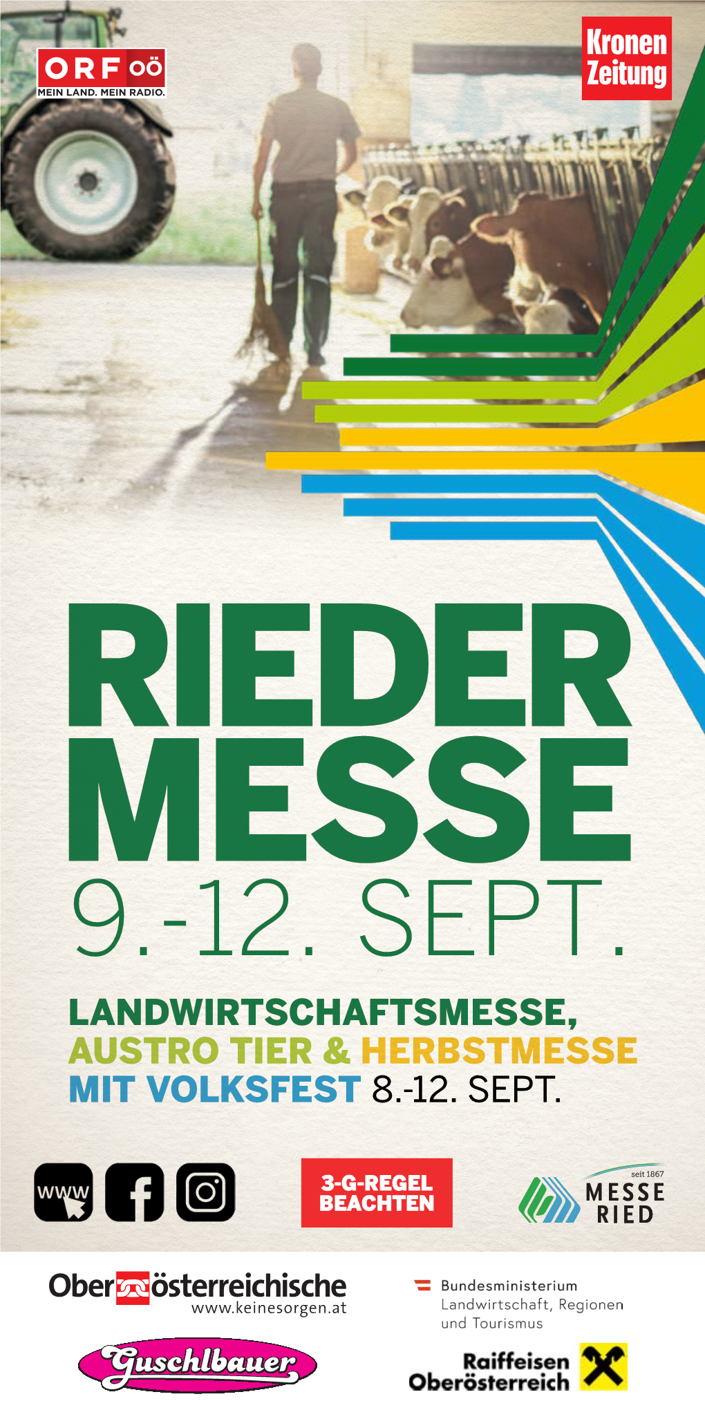 9.-12. Sept. Landwirtschaftsmesse, Austro Tier & Herbstmesse Mit Volksfest 8.-12