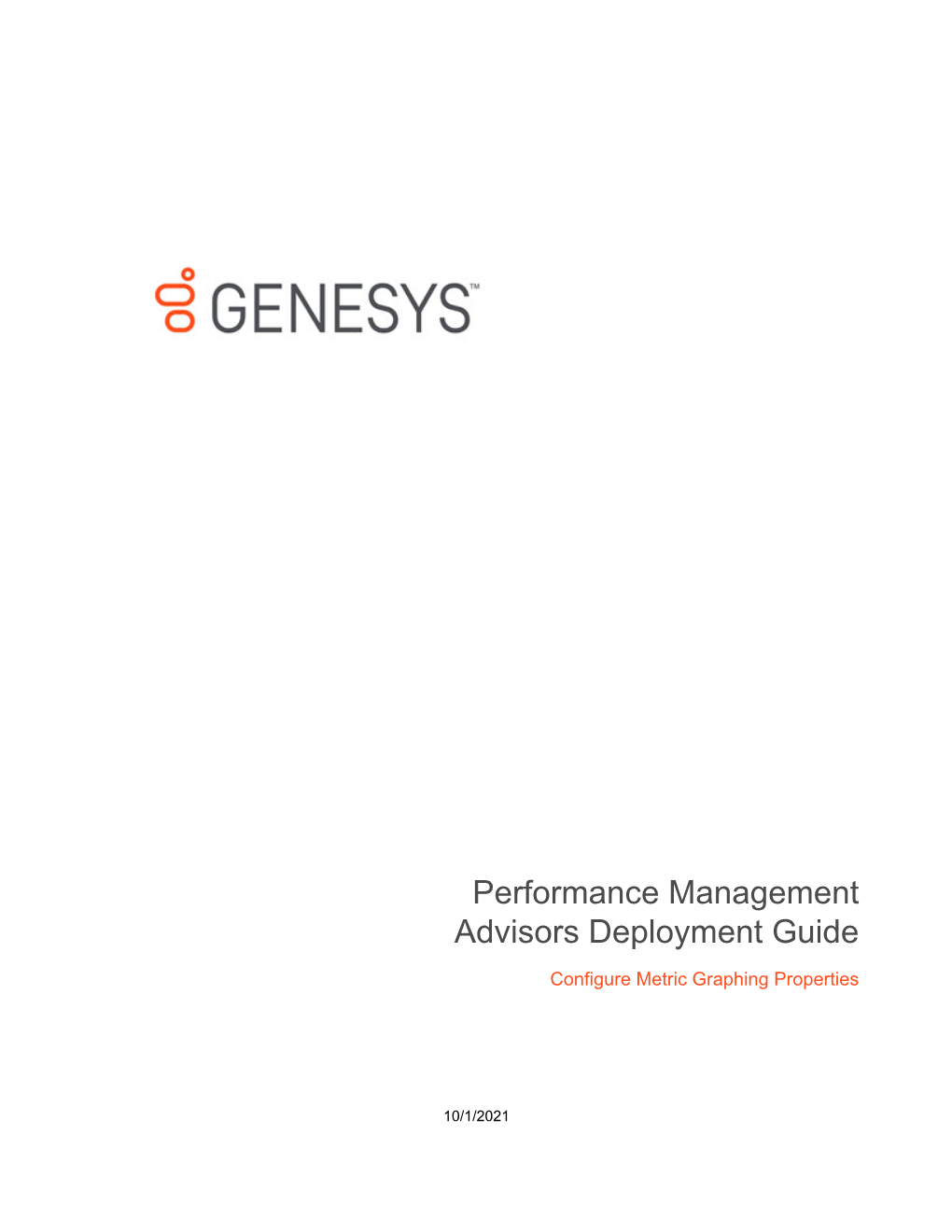Performance Management Advisors Deployment Guide