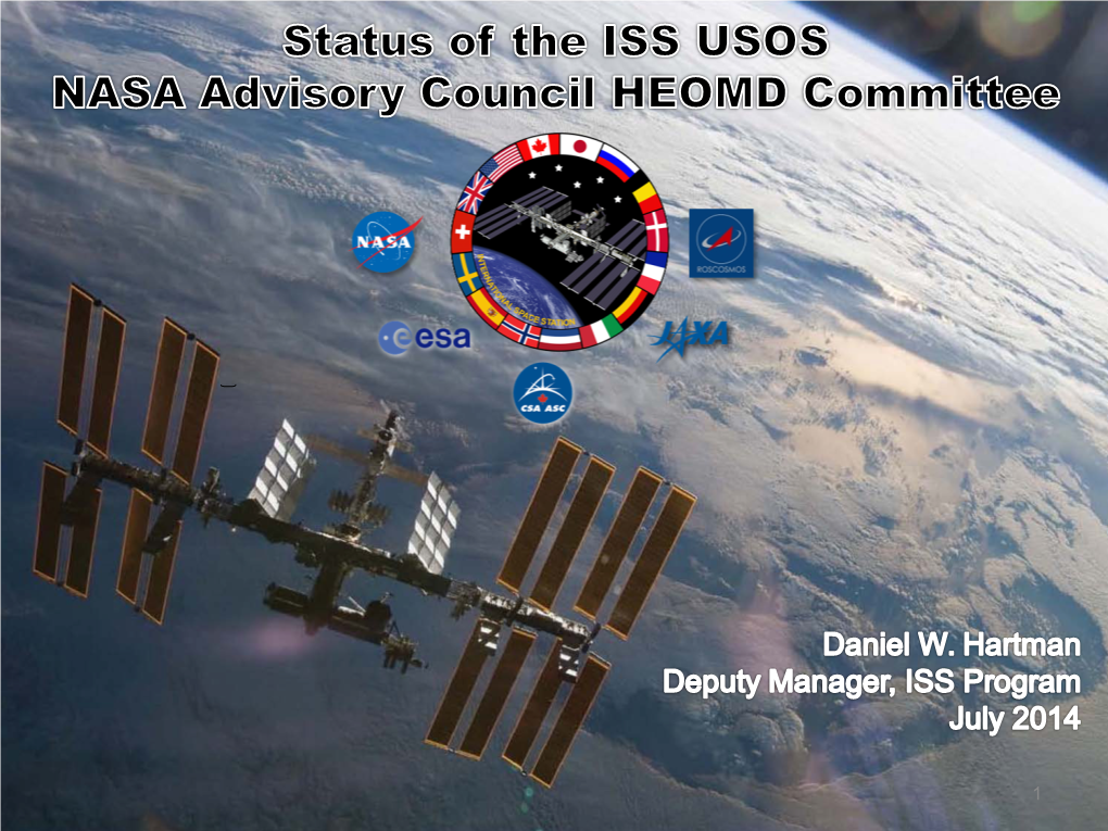 ISS USOS Program Status NA