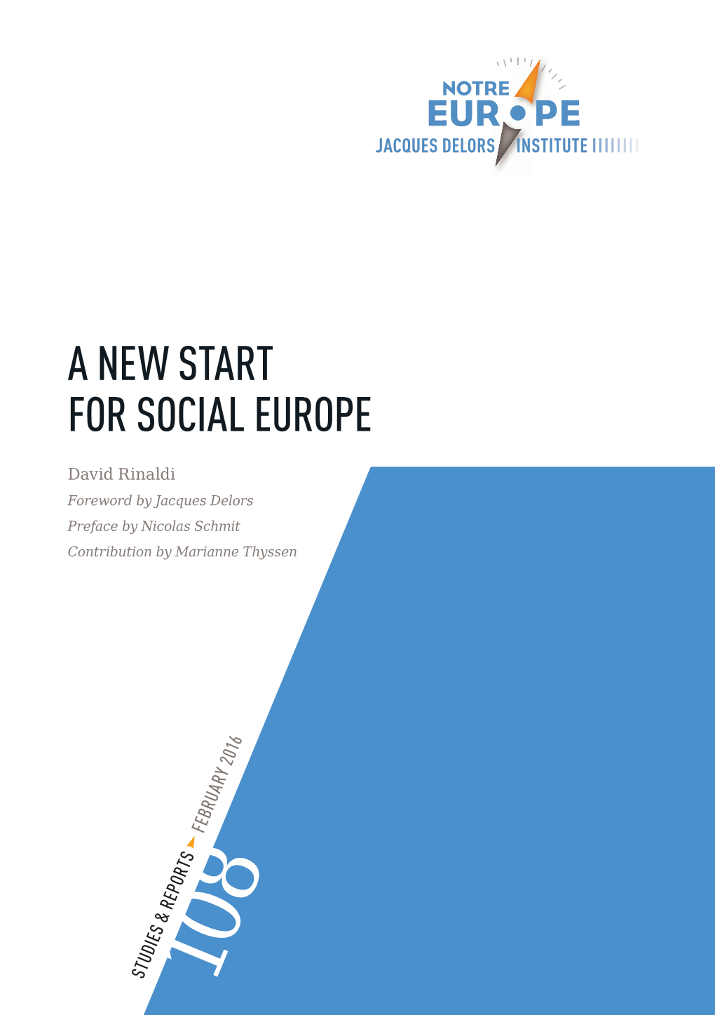 A New Start for Social Europe