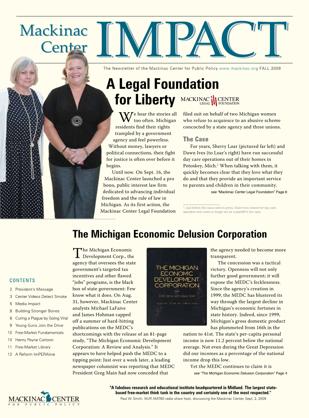 A Legal Foundation for Liberty